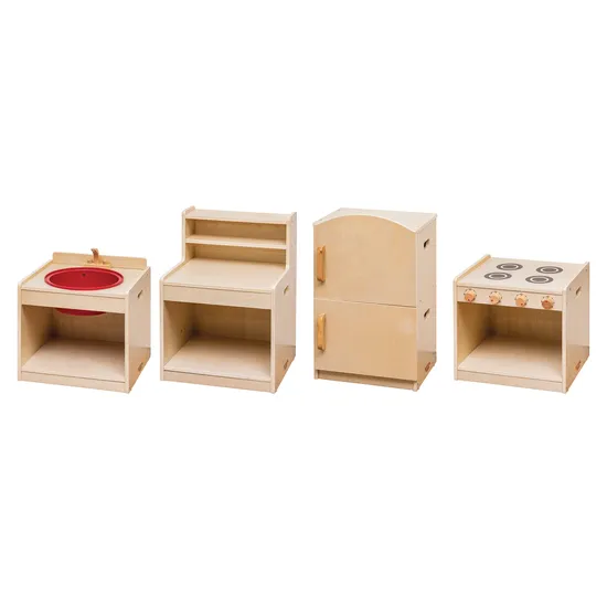 Natural Spaces Junior Kitchen Set - Modern Teaching Aids NZ