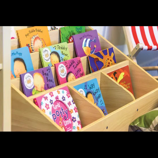 Natural Spaces Book Display & Mirror Unit - Modern Teaching Aids NZ