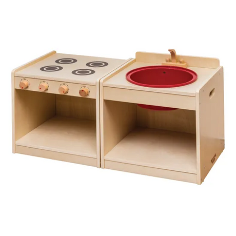 Natural Spaces Junior Kitchen Set of 2 - Modern Teaching Aids NZ