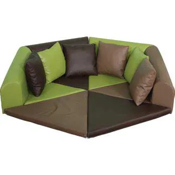 Evergreen Cosy Corner Lounge with 6 Pillows Kit - Modern Teaching Aids NZ