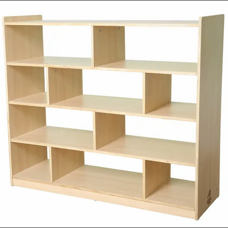 Natural Spaces 4 Shelf 10 Compartment Shelf - Modern Teaching Aids NZ