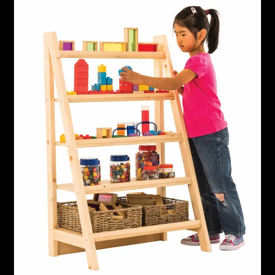 Stockholm - Ladder Shelving - 64x40x103cm - Modern Teaching Aids NZ