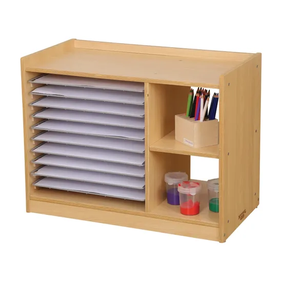 Natural Spaces - Drying Rack Cabinet - Modern Teaching Aids NZ