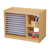 Natural Spaces - Drying Rack Cabinet - Modern Teaching Aids NZ