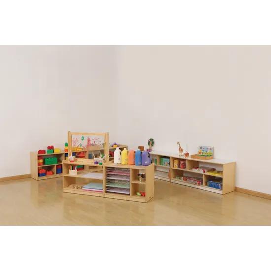 Natural Spaces - Drying Rack Cabinet - Modern Teaching Aids NZ