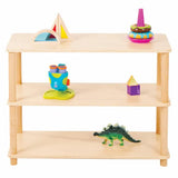Natural Spaces Open-Back 2-Shelf Storage - Modern Teaching Aids NZ