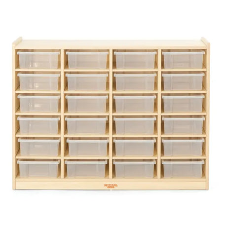 Natural Spaces - Storage Unit with 24 Small Trays - Modern Teaching Aids NZ