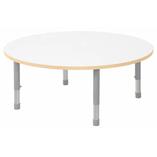 Natural Spaces - Round Table - White - 120 cm - 39-61.5 cm - Modern Teaching Aids NZ