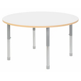 Natural Spaces - Round Table - White - 120 cm - 57-79.5 cm - Modern Teaching Aids NZ
