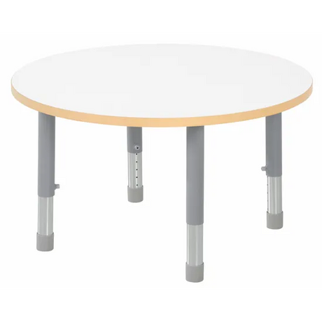 Natural Spaces - Round Table - White - 85 cm - 39-61.5 cm - Modern Teaching Aids NZ