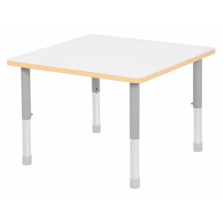 Natural Spaces - Square Table - White - 80 x 80 cm - 57-79.5 cm - Modern Teaching Aids NZ