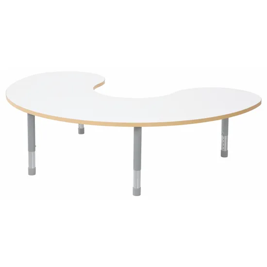 Natural Spaces - Group Table - White - 180 x 120 cm - 39-61.5 cm - Modern Teaching Aids NZ