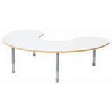 Natural Spaces - Group Table - White - 180 x 120 cm - 39-61.5 cm - Modern Teaching Aids NZ