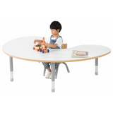 Natural Spaces - Group Table - White - 180 x 120 cm - 39-61.5 cm - Modern Teaching Aids NZ
