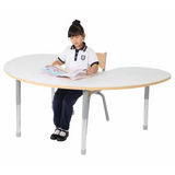 Natural Spaces - Group Table - White - 180 x 120 cm - 57-79.5 cm - Modern Teaching Aids NZ