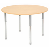 Natural Spaces - Round Table - Natural - 120 cm - 57-79.5 cm - Modern Teaching Aids NZ