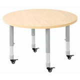 Natural Spaces - Round Table - Natural - 85 cm - 39-61.5 cm - Modern Teaching Aids NZ