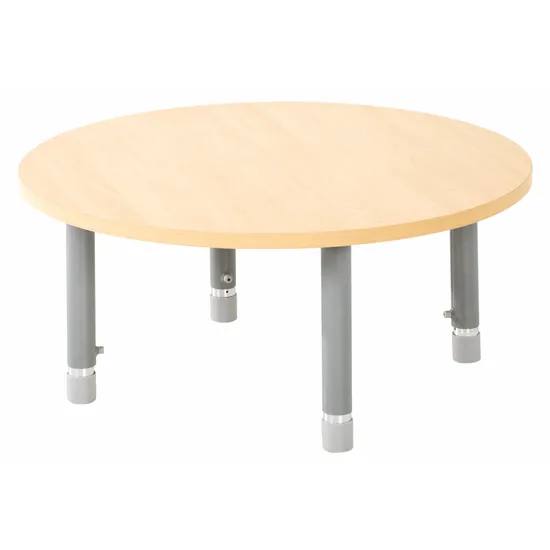 Natural Spaces - Round Table - Natural - 85 cm - 39-61.5 cm - Modern Teaching Aids NZ