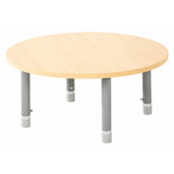 Natural Spaces - Round Table - Natural - 85 cm - 39-61.5 cm - Modern Teaching Aids NZ