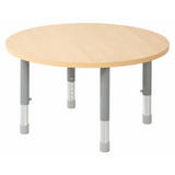 Natural Spaces - Round Table - Natural - 85 cm - 39-61.5 cm - Modern Teaching Aids NZ