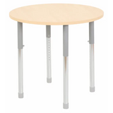 Natural Spaces - Round Table - Natural - 85 cm - 57-79.5 cm - Modern Teaching Aids NZ