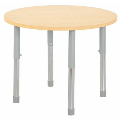 Natural Spaces - Round Table - Natural - 85 cm - 57-79.5 cm - Modern Teaching Aids NZ