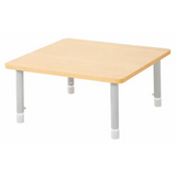 Natural Spaces - Square Table - Natural - 80 x 80 cm - 39-61.5 cm - Modern Teaching Aids NZ