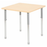 Natural Spaces - Square Table - Natural - 80 x 80 cm - 57-79.5 cm - Modern Teaching Aids NZ