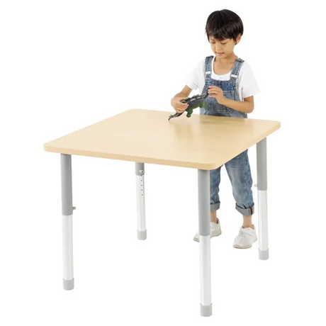 Natural Spaces - Square Table - Natural - 80 x 80 cm - 57-79.5 cm - Modern Teaching Aids NZ