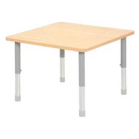 Natural Spaces - Square Table - Natural - 80 x 80 cm - 57-79.5 cm - Modern Teaching Aids NZ