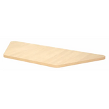 Trapezoidal Table Top - 120x50cm - Maple - Modern Teaching Aids NZ
