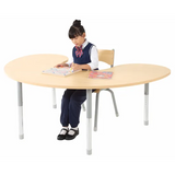 Natural Spaces - Group Table - Natural - 180 x 120 cm - 57-79.5 cm - Modern Teaching Aids NZ