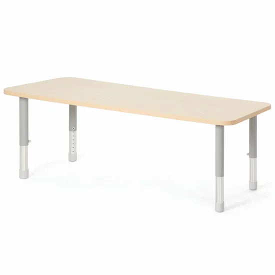 Natural Spaces - Rectangle Table - Maple - 150 X 60cm - 39-61.5cm - Modern Teaching Aids NZ