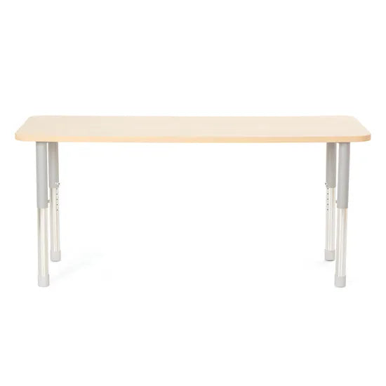 Natural Spaces - Rectangle Table - Maple - 150 X 60cm - 57 - 79.5cm - Modern Teaching Aids NZ