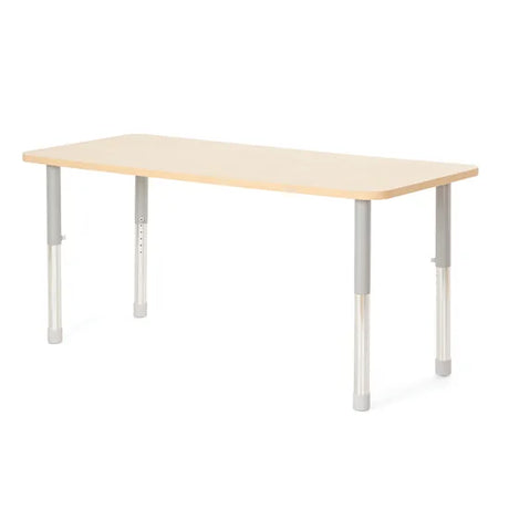 Natural Spaces - Rectangle Table - Maple - 150 X 60cm - 57 - 79.5cm - Modern Teaching Aids NZ