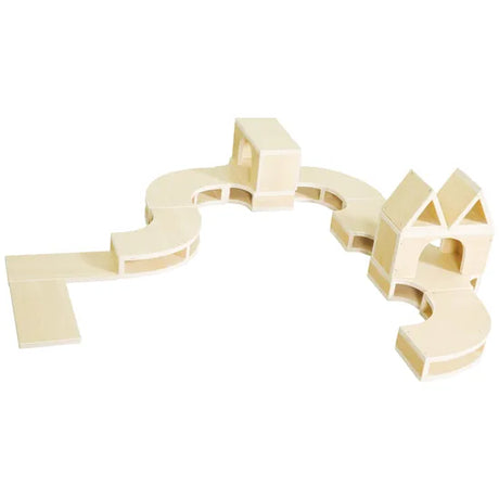 City Blocks Construction Set 13 Pieces - Modern Teaching Aids NZ