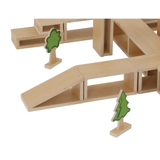 City Blocks Basic Set 20 Pieces - Modern Teaching Aids NZ