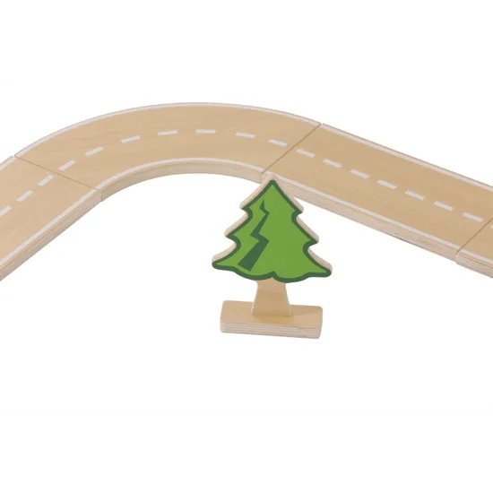 City Blocks Wild Tree Set 9 Pieces - Modern Teaching Aids NZ