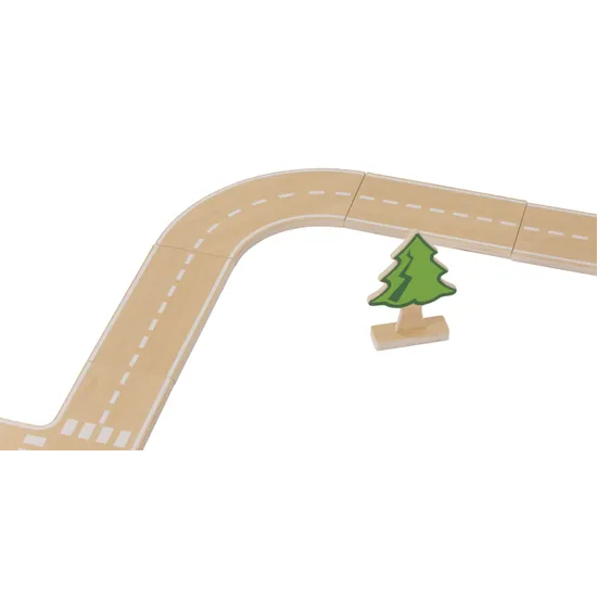 City Blocks Road Set 17 Pieces - Modern Teaching Aids NZ