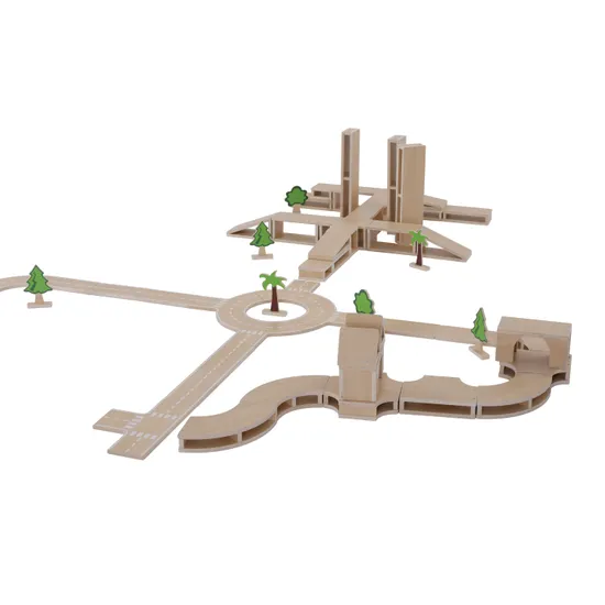 City Blocks Building Set - Modern Teaching Aids NZ