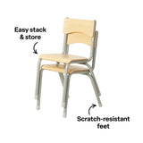 Natural Spaces - Chair - 40 cm Seat Height - Modern Teaching Aids NZ