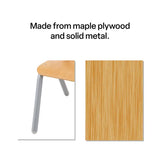 Natural Spaces - Low Heavy Duty Adult Chair - 35 cm Seat Height - Modern Teaching Aids NZ