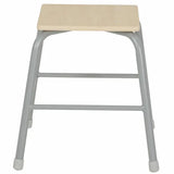 Natural Spaces - Stackable Metal Stool - 45 cm Seat Height - Modern Teaching Aids NZ