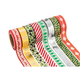 Christmas Washi Tape - 8 Rolls - Modern Teaching Aids NZ