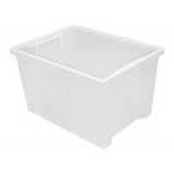 Large Clear Container 35x26x21cm No Lid - Modern Teaching Aids NZ