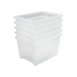 Large Clear Container 35x26x21cm No Lid - Modern Teaching Aids NZ