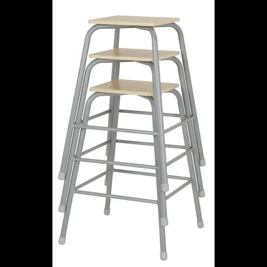 Natural Spaces - Stackable Metal Stool - 70 cm Seat Height - Modern Teaching Aids NZ
