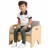Natural Spaces - Single Children's Sofa - 51x45x46 - Modern Teaching Aids NZ