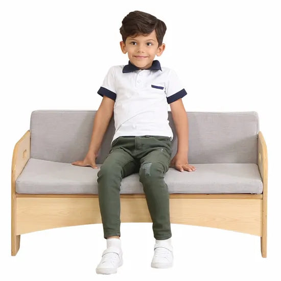 Natural Spaces - Double Children's Sofa - 92x45x46 - Modern Teaching Aids NZ
