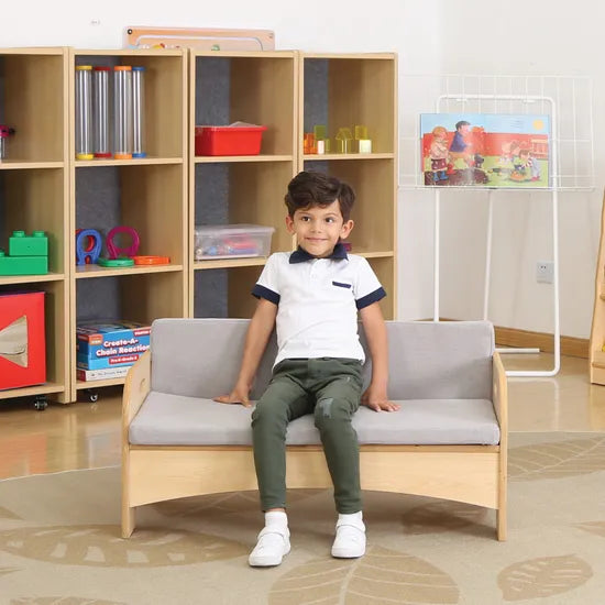 Natural Spaces - Double Children's Sofa - 92x45x46 - Modern Teaching Aids NZ